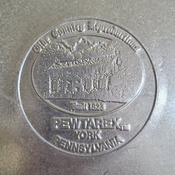 Vintage Hernando County Kennel Club Pewtarex Look Dog Show Trophy Promo Plate - Picture 10 of 12